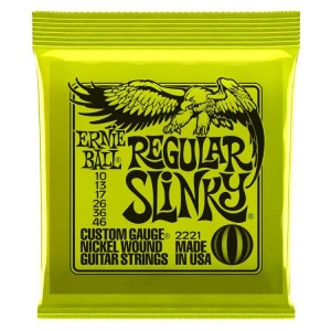 Ernie Ball 2221 Regular Slinky Electric Strings (.010-.046)